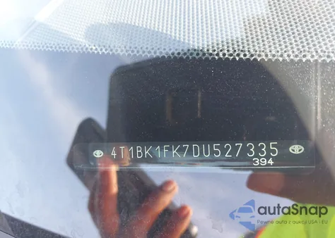 2013 Toyota Camry Xle V6 from USA, damaged, VIN 4T1BK1FK7DU527335